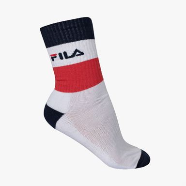 MEDIAS UNISEX FILA DNA BLANCO/MARINO/ROJO