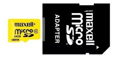 Memoria Maxell Original Micro Sd Xc 64gb Clase 10 64 Gb Gris