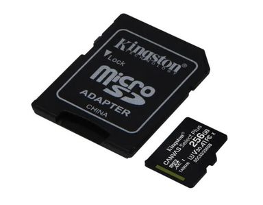 Memoria Microsd 256gb Kingston Clase 10 A1 100mb/s Micro Sd
