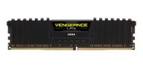 Memoria RAM Vengeance LPX color black  16GB 1 Corsair CMK16GX4M1B3000C15