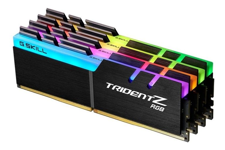 Memoria RAM DDR4 32GB G.Skill Trident Z RGB 4x8GB 3200MHz PC