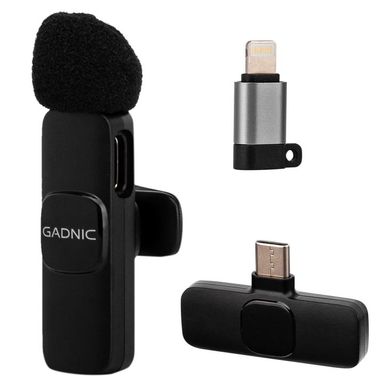 Micrófono De Solapa Inalámbrico GADNIC MICROMIC Condensador Para iPhone