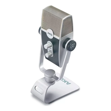 Microfono Profesional de Estudio Podcaster AKG C44-USB LYRA Multimodo Ultra HD Tablet PC Celular