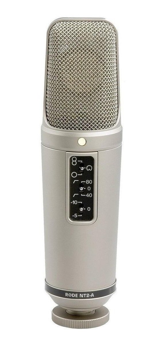 Micrófono Rode Nt2 A Condensador Multipatrón Plata En Precialo Micrófonos