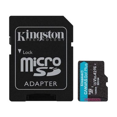 MicroSD KINGSTON 128 GB c|Adap Canvas GO! Plus Gen4