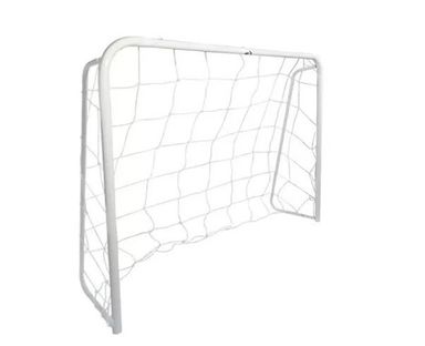 Mini arco de fútbol caños reforzados con red estacas y bolso