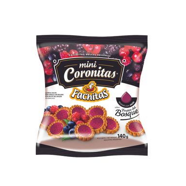 Mini Coronitas Frutos Del Bosque Fachitas 140 Gr