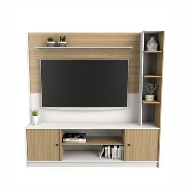 Modular Rack Centro De Entretenimiento Led Tv Mesa 1109 COE Negro