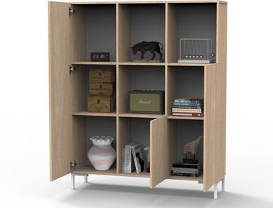 Módulo Oslo Dielfe Los110 3E 3P Roble Natural