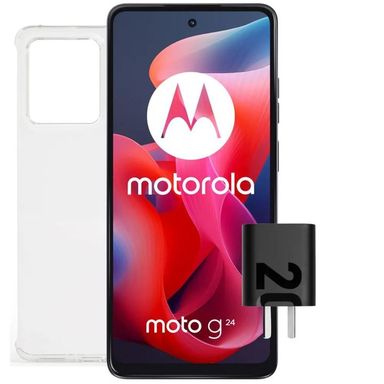 MOTO G24 MATTE CHARCOAL AR GN 4+128 SS RTL PLT