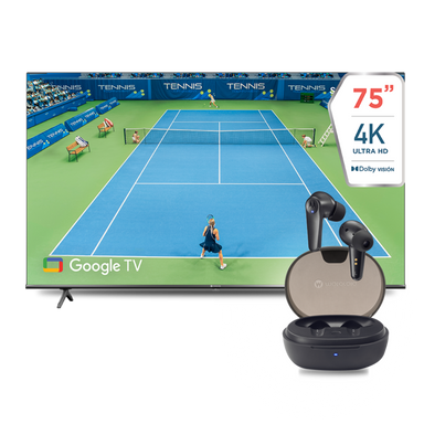 Motorola Smart TV 75" + Moto Buds 600