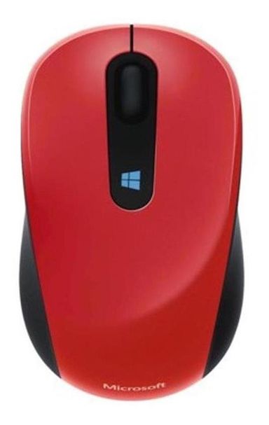 Mouse inalámbrico Microsoft Sculpt Mobile rojo