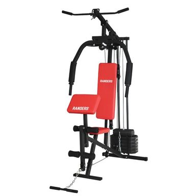 Multigimnasio Multigym ARG-63120 Randers 45 Kg Reforzado Negro
