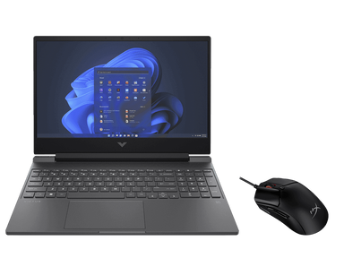 Notebook HP Gaming Victus 15-fb2026la +  Mouse Gaming HyperX Pulsefire de Regalo