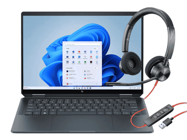 Notebook HP Spectre x360 Convertible 14-eu0000la + Auriculares USB-A Poly Blackwire 3320