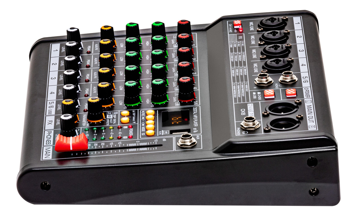 Onax Pro Ck Consola Mixer Interfaz De Audio Fx Bt Usb En Precialo Consolas De Sonido