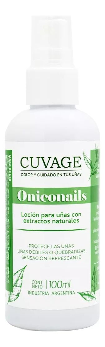 Loción Antimicótico Fortalecedor Cuvage Oniconails Uñas Manos Pies 100ml