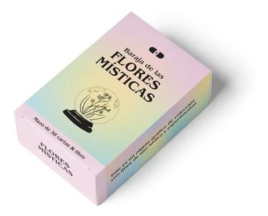 Tarot Oráculo Flores Místicas Cápsula Dorada Mazo 38 Cartas Español