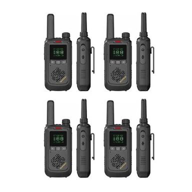 Pack 8 Radios Movil Handy Baofeng Bf T17 Batería Recargable 16 Canales