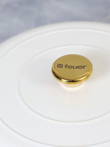 Paellera Hierro Enlozado Feuer 30 Cm Turquesa