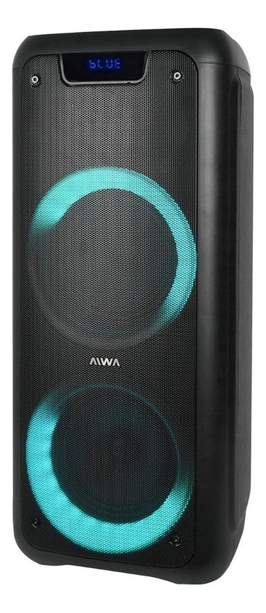 Parlante Bluetooth Portátil Aiwa Infint AW-T2050R Tws Power Bank Luces RGB 7000W Pmpo