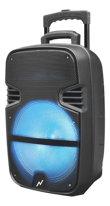 Parlante Noga Party De 15'' Con Micrófono 25 Watts Ngl-460bt