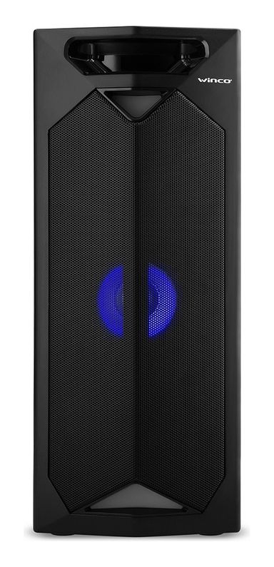Parlante Winco W740 portátil con bluetooth negro