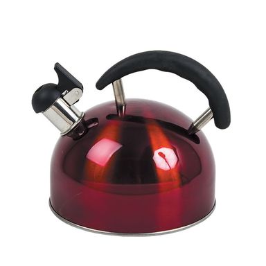Pava Silbadora 2.5 L Roja Rojo