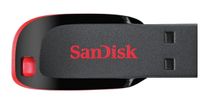 Pendrive SanDisk Cruzer Blade 8GB 2.0 negro y rojo