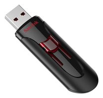 Pendrive SanDisk Cruzer Glide 64GB 3.0 negro y rojo