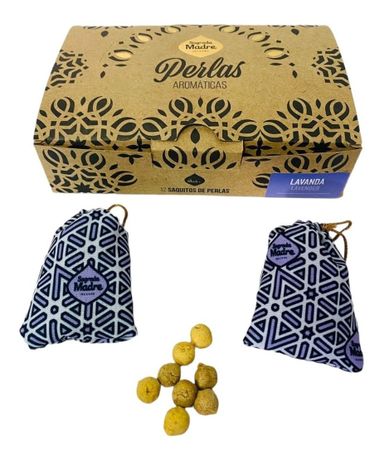 Perlas Aromáticas En Bolsita Sagrada Madre Fragancia Lavanda