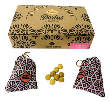 Sagrada Madre Perlas Premium Aromáticas En Bolsita Fragancia Rosas