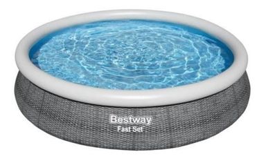 Pileta Bestway Fast Set Inflable Redonda 366cm X 76cm 57443