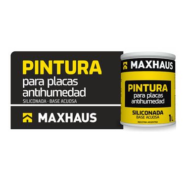 Pintura para Placas Antihumedad Blanco 1 Lt Maxhaus