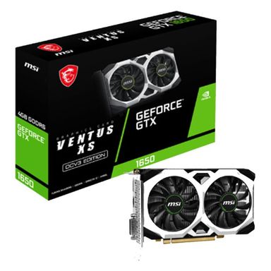 Placa de Video MSI GeForce GTX 1650 D6 VENTUS XS OCV3