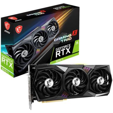 PLACA MSI GEFORCE RTX 3070 TI GAMING  X TRIO 8GB DDR6+ Grafito