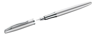 Pluma Pelikan Jazz Noble Color de la tinta Azul Color del exterior Silver/Plata