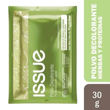 Polvo decolorante aclaración y cuidado 30 gr