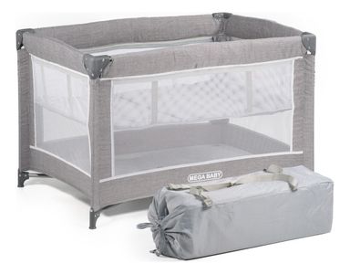 Practicuna Mega Baby Acuario Con Bolso De Transporte Color Gris Diseño De La Tela Liso