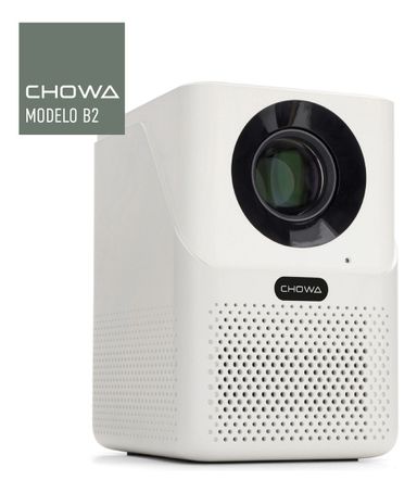 Proyector Mini Chowa 4K FULL HD 300lm 1080p Android Wifi Color Blanco 220v