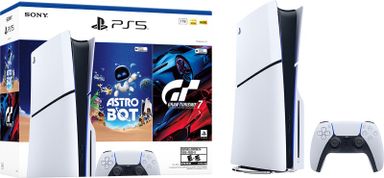 Consola PS5 Slim Hw Standard 2015 - ASTRO BOT y Gran Turismo 7 (Doble Juego)