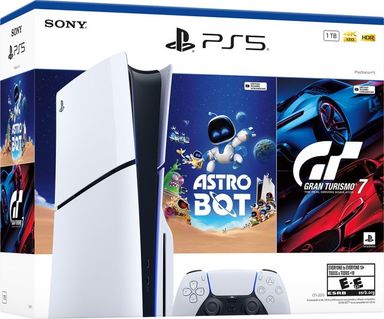 Consola PS5 Sony Hw Standard 2015 Con Juego GT7 y Astro Bot