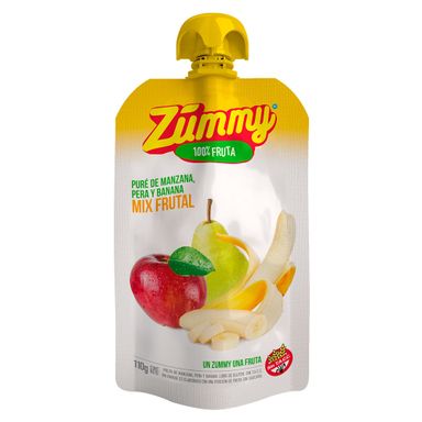 Puré Zummy Pouch Mix Frutal 110 G