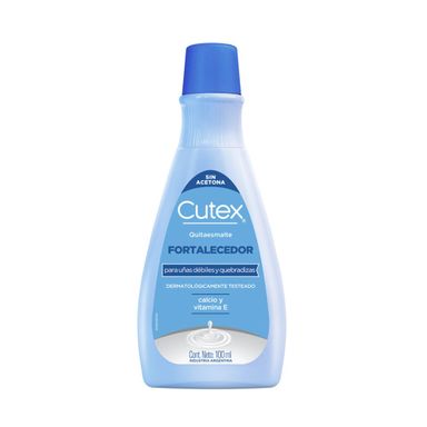 Quitaesmalte Fortalecedor Para Uñas Débiles y Quebradizas 100 Ml