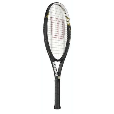 Raqueta Tenis Wilson Hyper Hammer 5.3 Encordada Adulto 3 (4 3/8) BLANC0 NEGRO