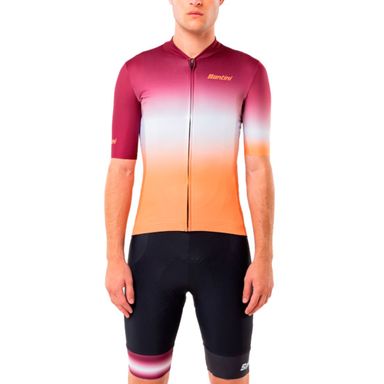 Remera De Ciclismo Santini Horizon De Hombre