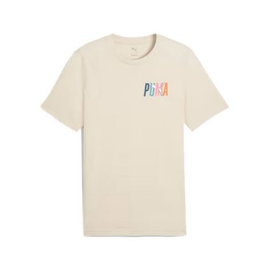 Remera Puma Ess Graphics Multicolored Tee De Mujer