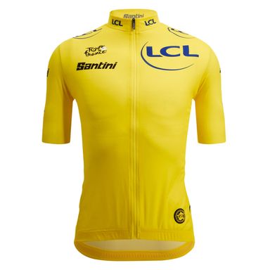 Remera Santini Ciclismo Tdf Leader Hombre