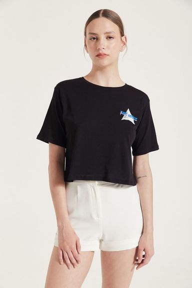 Remera Summer Negro