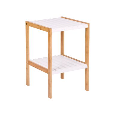 Repisa 34x33x50 Cm MDF Bamboo Natural Cotidiana